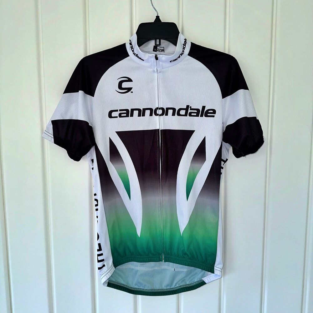 Cannondale Cycling Shirt Full Zip Rear Pockets Size L